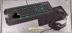 lot 511144 image: onn. Gaming Starter Kit, 4 Pieces
