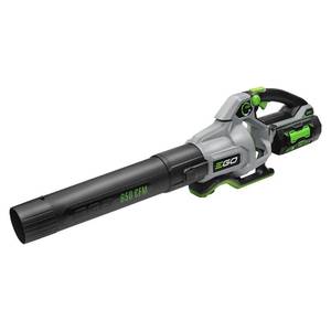 lot 4 image: EGO 180 MPH 650 CFM 56V Lithium-Ion Cordless Electric Variable-Speed Blower, 5.0 Ah Battery and Charger Included