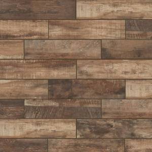 lot 25 image: Wind River Beige 6 in. x 24 in. Porcelain Floor and Wall Tile (14 sq. ft.  case), BrownMulti
