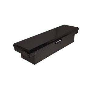 lot 38 image: Husky 71.36 Matte Black Aluminum Full Size Crossbed Truck Tool Box