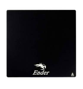 lot 47 image: Creality Ender 5 Plus Heated Bed Tempered Glass Plate Build Surface 377X370mm,