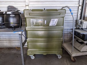 lot 6041 image: Theater In A Box, Two JBL Speakers, Sharp VCRDVD Combo, Canon Multimedia Projector LV-S3