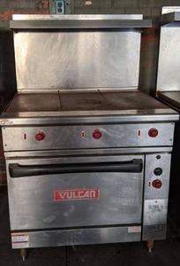 lot 6056 image: Vulcan French Top Electric Stove