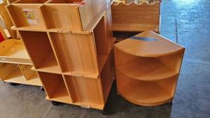 lot 6167 image: Rolling Book Shelf, Bookcase