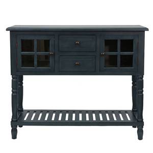 lot 61130 image: D�cor Therapy Accent Table, Antique Navy 40 Long
