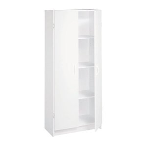 lot 61157 image: ClosetMaid 8967 Pantry Cabinet, 24-Inch, White