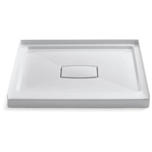 lot 61159 image: KOHLER Archer White Acrylic Shower Base (Common 36-in x 36-in Actual 36-in x 36-in)