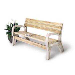 lot 61160 image: 2x4basics 90134ONLMI Custom AnySize Chair or Bench Ends, Sand (lumber not included, only supports)
