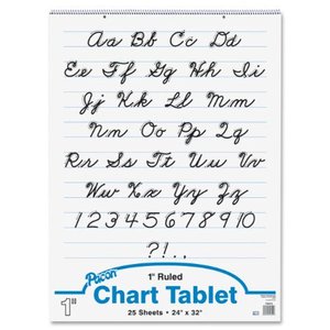 lot 61161 image: Pacon Chart Tablet, 24x32, 25 SheetsTablet
