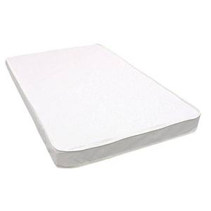 lot 61217 image: LA Baby Waterproof PortableMini Crib Mattress, 3 - Made in USA with Triple Laminated, Easy to Clean, Hypo-Allergenic, Anti-Microbial & Non-Toxic Cover, 24 x 38 - Made in USA