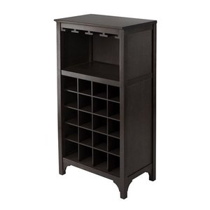 lot 61220 image: Winsome Ancona Wine Storage, Dark Espresso
