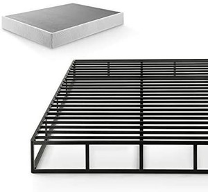 lot 61248 image: Zinus Victor 9 Inch Quick Lock Box Spring  Mattress Foundation  King