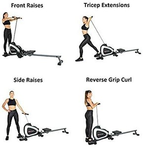 lot 61311 image: Fitness Reality 1000 Plus Bluetooth Magnetic Rower Rowing Machine