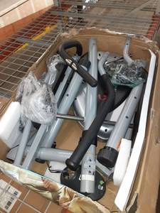 lot 61313 image: Sunny Health & Fitness SF-E905 Elliptical Machine Cross Trainer with 8 Level Resistance and Digital Monitor POSSIBLY MISSING PIECES