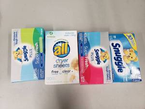 lot 2544 image: Assorted Dryer Sheets