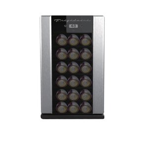 lot 2549 image: Frigidaire, 18 Can Retro Beverage Fridge With Temperature Control
