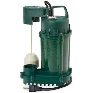 lot 2593 image: Zoeller 13 Hp 115v 60 Gpm Cast Iron Submersible Sump Pump Water Lift 1075