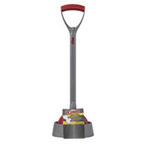 lot 2603 image: Liquid Plumber Deluxe Toilet Plunger & Caddy Keeps Floors Dry & Clean