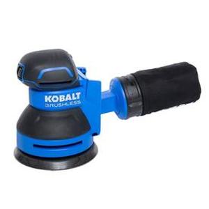 lot 2605 image: Kobalt 24-Volt Random Orbital Sander (Tool Only)