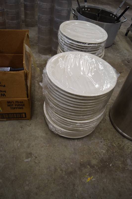 lot 9 image: x20 Glass plates