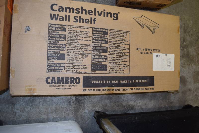 lot 13 image: New SS Wall Shelf