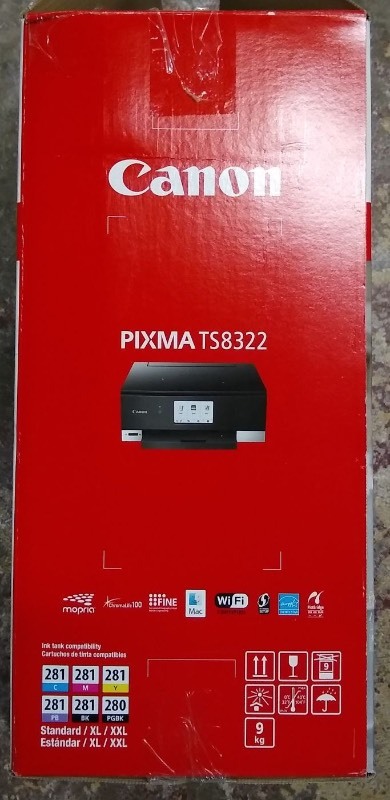 canon pixma ts8322 printer ink