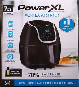 lot 7810 image: Power XL Vortex Air Fryer 7QT