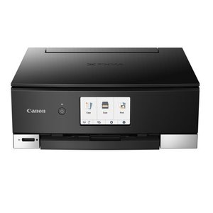 lot 7821 image: PIXMA TS8322 All-In-One Wireless Inkjet Photo Printer with Copier and Scanner, Black