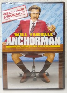 lot 7840 image: Anchorman The Legend of Ron Burgundy (DVD)