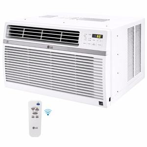 lot 7859 image: LG Electronics Energy Star 8,000 BTU 115V Window-Mounted Air Conditioner with Wi-Fi Control