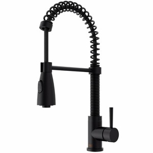 lot 7866 image: VIGO Brant Pull Down Single Handle Kitchen Faucet