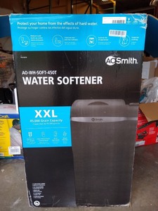 lot 7870 image: A.O. Smith 45000-Grain Smart Water Softener