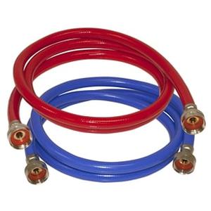 lot 7899 image: EASTMAN 2-Pack 6-ft 800-PSI PVC Washing Machine Connectors