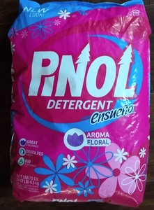 lot 7903 image: Pinol Floral Aroma Powder Powder Laundry Detergent, 158.73 oz