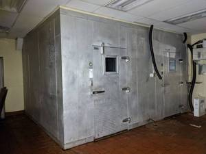 lot 7021 image: Double Walk In Cooler, One Has Beer Lines, Buyer Responsible For Removal