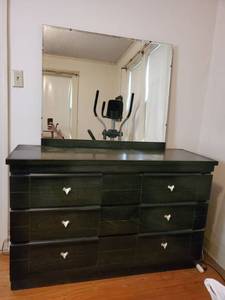 lot 1141 image: MCM Chest of Drawers with Mirrors