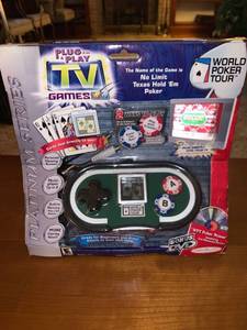 lot 6257 image: World Poker Tour Plug and Play TV Game Location Mantel