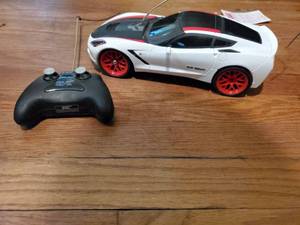 lot 6281 image: RC NewBright Corvette. Untested. Needs Batteries