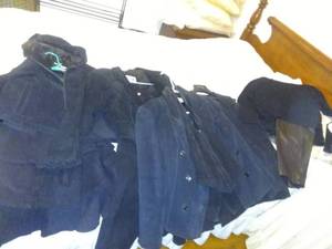 lot 8574 image: Lot Of Various Vintage Leather Attire