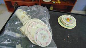 lot 10037 image: vintage kids cups and saucers