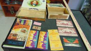 lot 10049 image: cigar boxes - Broadway and other Arts collectible play bills and more