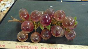 lot 10059 image: vintage glass grapes