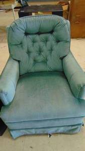 lot 10069 image: plush swivel rocker