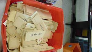 lot 10092 image: lot of reading flash cards