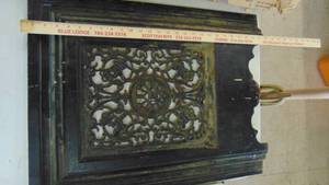 lot 10094 image: heavy metal heater grate