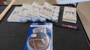 lot 10103 image: lot of new candles - laptop locking system