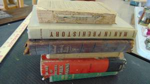 lot 10106 image: old books - Man in prehistory - more
