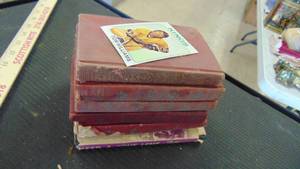 lot 10107 image: set of old books - Tom Williams NHL card
