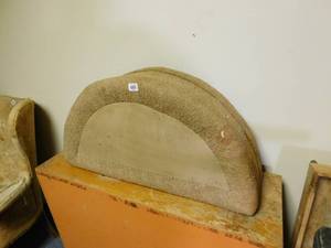 lot 10152 image: half circle footstool
