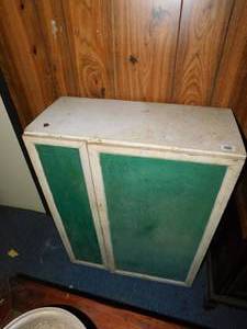 lot 10158 image: 2 door wooden cabinet